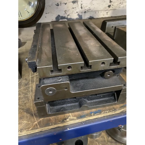 angle plate tilting and swivelling 